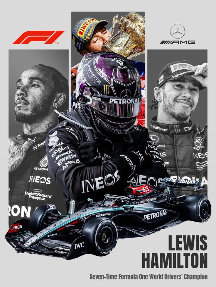 Lewis Hamilton Poster